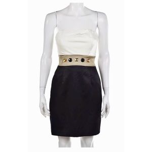 ⬇️$250 Laila Azhar NEW Jeweled Waistband LBD Dress